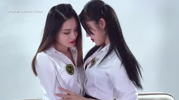 [Ligui丽柜]HD视频 2020.10.10 双生花-魅丝娇凝脂 甜甜&凉儿 - Ligui丽柜